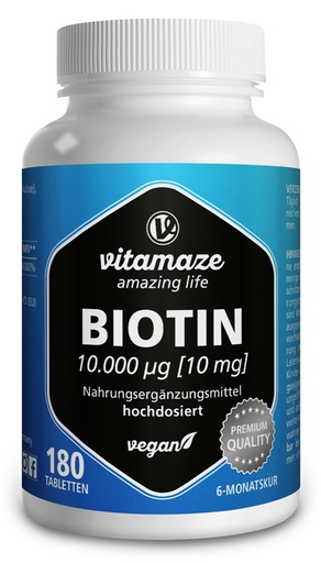 [987254570] VITAMAZE BIOTINA 180 COMPRESSE