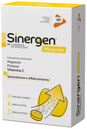 [900509528] SINERGEN MINERALE LIMONE 20 COMPRESSE EFFERVESCENTI