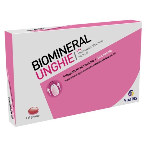 [900718608] BIOMINERAL UNGHIE 30 CAPSULE