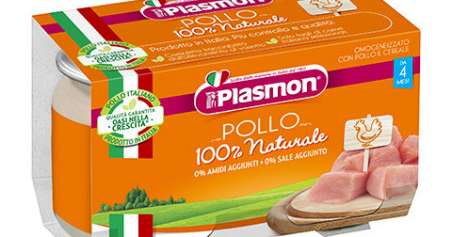 [900823764] PLASMON OMOGENEIZZATO POLLO 120 G X 2 PEZZI