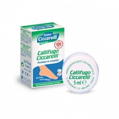 [901178855] CALLIFUGO IN POMATA PER ESTIRPARE CALLI IGIENEPIEDE CONFEZIONE IN VASO DA 5ML