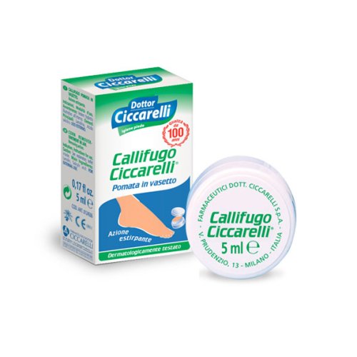 [901178855] CALLIFUGO IN POMATA PER ESTIRPARE CALLI IGIENEPIEDE CONFEZIONE IN VASO DA 5ML