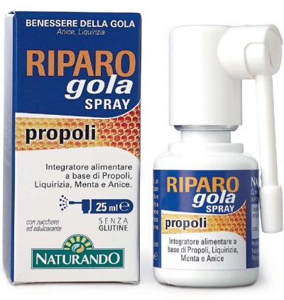 [901856548] RIPARO GOLA SPRAY 25 ML