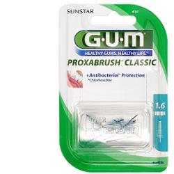 [902223318] GUM PROXABRUSH CLASSIC 614 SCOVOLINO INTERDENTALE 8 PEZZI