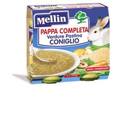 [904023431] MELLIN PAPPA COMPLETA CONIGLIO 250 G 2 PEZZI
