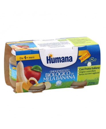 [904915547] MELLIN FRUTTA PURA MELA BANANA 100 G 4 PEZZI