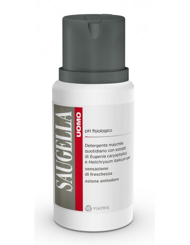 [905891925] SAUGELLA UOMO PH FISIOLOGICO DETERGENTE MASCHILE 200 ML