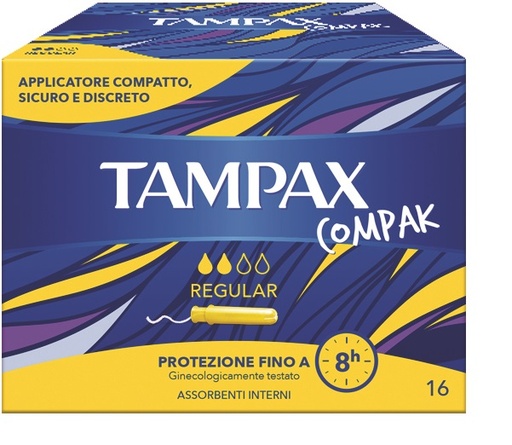 [906048564] TAMPAX COMPAK REGULAR 16 PEZZI