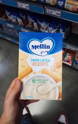 [906490925] MELLIN PAPPA LATTE BISCOTTI 250 G NUOVO FORMATO