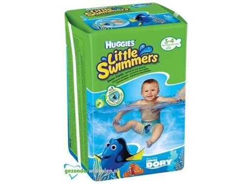 [906630835] HUGGIES LITTLE SWIMMERS 7/12KG 12 PEZZI