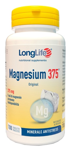 [908224431] LONGLIFE MAGNESIUM 375 MG 100 TAVOLETTE