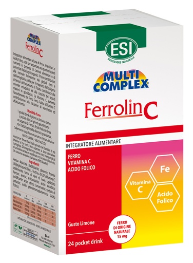 [923237388] ESI FERROLIN C POCKET DRINK 24 BUSTINE
