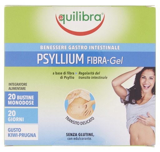 [924587266] PSYLLIUM FIBRA GEL GUSTO KIWI PRUGNA 20 BUSTINE MONODOSE