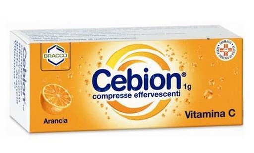 [926737697] CEBION EFFERVESCENTI VITAMINA C ARANCIA 10 COMPRESSE