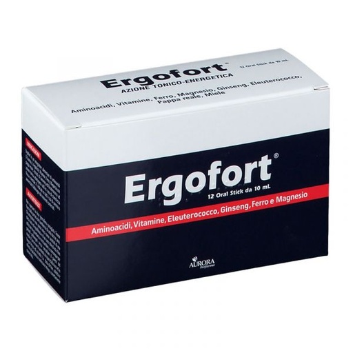 [930886344] ERGOFORT 12 BUSTINE STICK PACK 10 ML