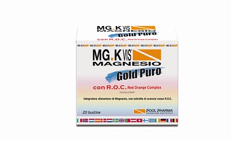 [931419600] MGK VIS MAGNESIO GOLD PURO 20 BUSTE