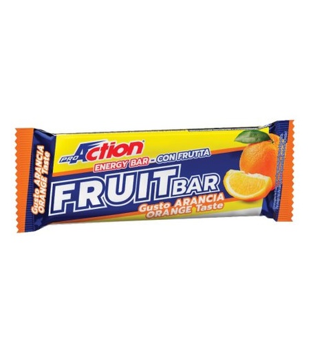 [931508788] PROACTION FRUIT BAR BARRETTA ENERGETICA ALL'ARANCIA 40 G