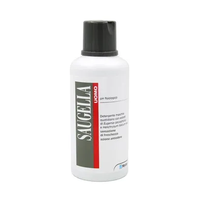 [931666960] SAUGELLA UOMO PH FISIOLOGICO DETERGENTE MASCHILE 500 ML