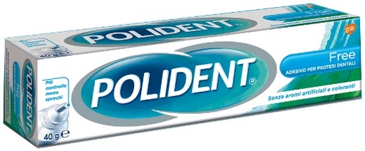 [932077415] POLIDENT FREE ADESIVO PER PROTESI DENTARIA 40 G