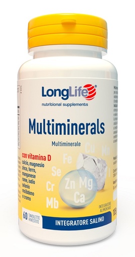 [934196876] LONGLIFE MULTIMINERALS 60 TAVOLETTE