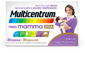 [934825441] MULTICENTRUM NEO MAMMA DHA 30 COMPRESSE + 30 CAPSULE MOLLI