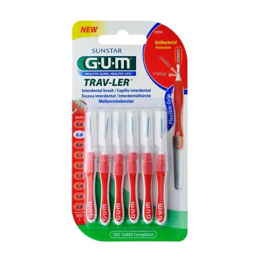 [935236265] GUM TRAV-LER 0,8 SCOVOLINO PROMO 4 + 2 PEZZI