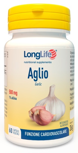 [935518581] LONGLIFE AGLIO 60 CAPSULE VEGETALI