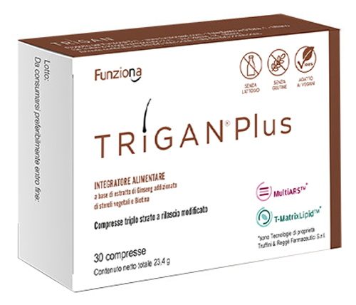 [935703001] TRIGAN PLUS 30 COMPRESSE TRIPLO STRATO A RILASCIO MODIFICATO