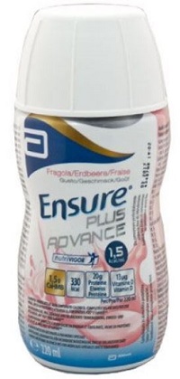 [935722126] ENSURE PLUS ADVANCE FRAGOLA 4 BOTTIGLIE DA 220 ML
