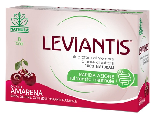 [936061908] LEVIANTIS SENZA GLUTINE GUSTO AMARENA 8 DOSI / 16 BUSTE