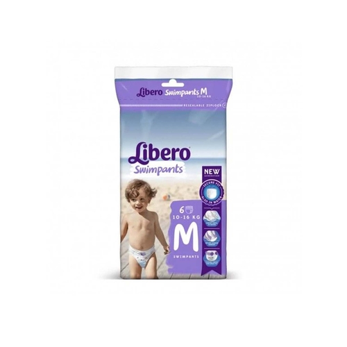 [939462356] PANNOLINI MARE/PISCINA LIBERO SWIM PANTS PER BAMBINO 7/16 KG 6 PEZZI