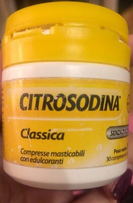 [939466900] CITROSODINA CLASSICA 30 COMPRESSE MASTICABILI