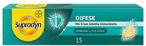 [940226323] SUPRADYN DIFESE 15 COMPRESSE EFFERVESCENTI