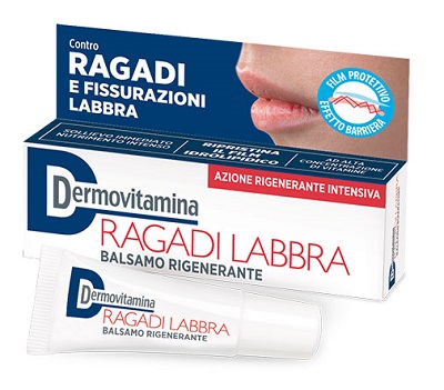 [940742947] DERMOVITAMINA RAGADI LABBRA BALSAMO RIGENERANTE 8 ML