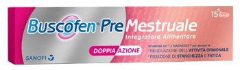 [943222657] BUSCOFEN PREMESTRUALE 15 COMPRESSE EFFERVESCENTI