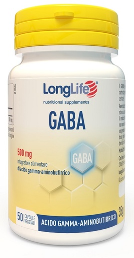 [943329742] LONGLIFE GABA 500MG 50 CAPSULE