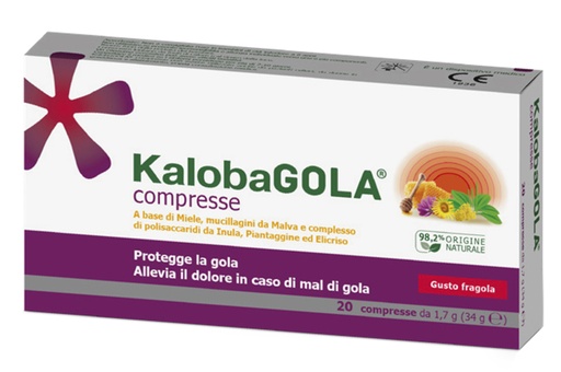[944881477] KALOBAGOLA 20 COMPRESSE FRAGOLA