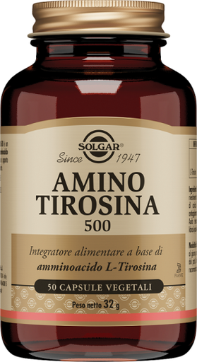 [949922177] AMINO TIROSINA 500 50 CAPSULE VEGETALI