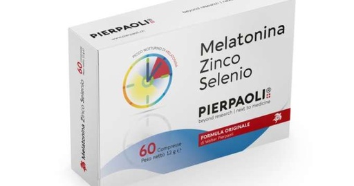 [970283952] MELATONINA ZINCO SELENIO PIERPAOLI 60 COMPRESSE