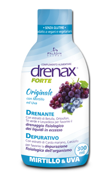 [971308580] DRENAX FORTE ORIGINALE CON MIRTILLO E UVA 300 ML