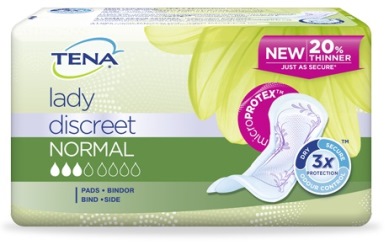 [972321816] PANNOLONE SAGOMATO TENA DISCREET NORMAL 12 PEZZI