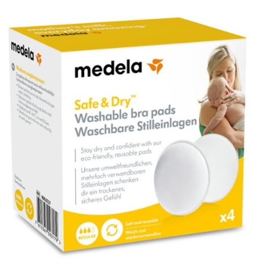 [972497376] SAFE & DRY COPPETTA ASSORBILATTE LAVABILE 4 PEZZI