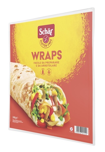 [972761237] SCHAR WRAPS PIADINA ARROTOLABILE SENZA LATTOSIO 240 G