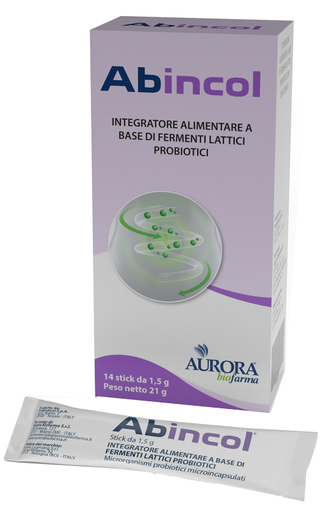 [974946372] ABINCOL 14 STICK OROSOLUBILI