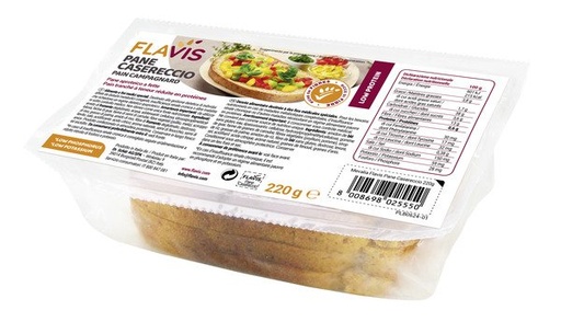 [975189097] FLAVIS PANE CASERECCIO PANE APROTEICO A FETTE 220 G