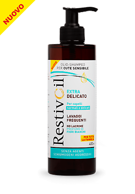 [976024947] RESTIVOIL EXTRA DELICATO OLIO SHAMPOO PER CUTE SENSIBILE 400 ML