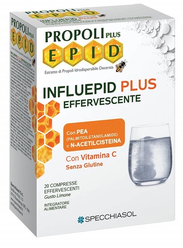 [976323028] INFLUEPID PLUS EFFERVESCENTE PEA 20 COMPRESSE