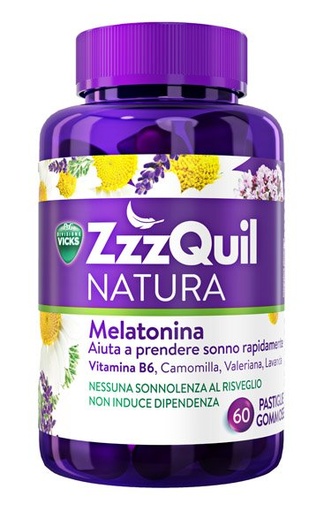 [976597070] VICKS ZZZQUIL NATURA 60 PASTIGLIE GOMMOSE