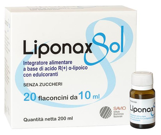 [977625413] LIPONAX SOLUZIONE 20 FLACONCINI 10 ML