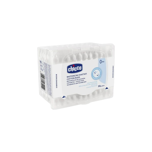 [980340297] CHICCO BASTONCINI COTONATI 90 PEZZI